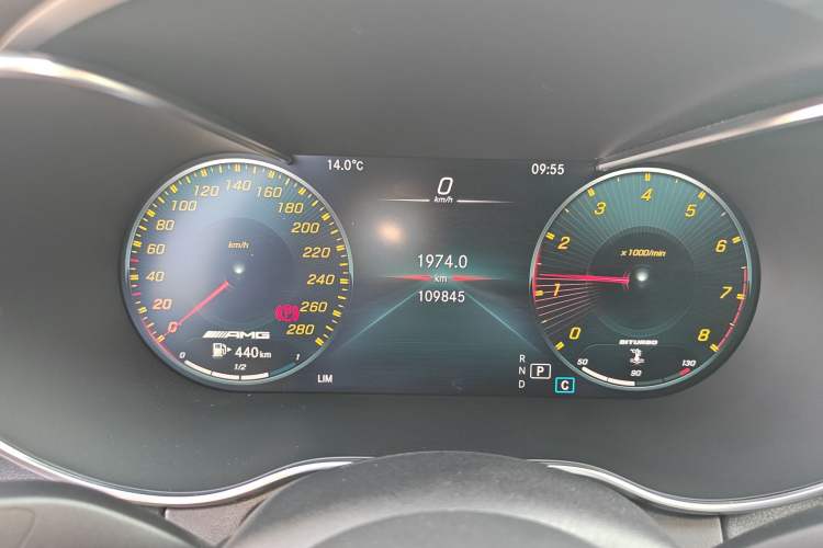 Used Mercedes-Benz C-Class AMG 2021 AMG C 43 4MATIC Instrument Cluster