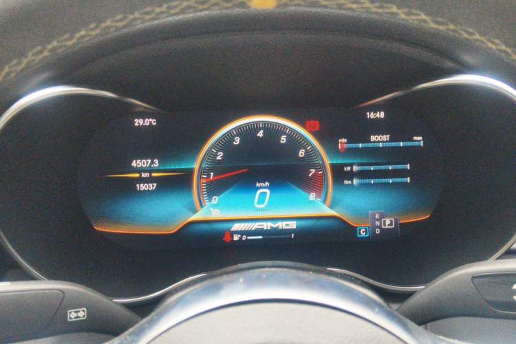 Used Mercedes-Benz C-Class AMG 2021 AMG C 63 Coupe Night Edition Instrument Cluster