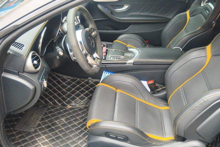 Used Mercedes-Benz C-Class AMG 2021 AMG C 63 Coupe Night Edition Left Front Seat