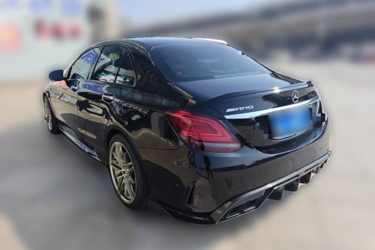 Used Mercedes-Benz C-Class AMG 2021 AMG C 43 4MATIC Rear Left 45 Deg