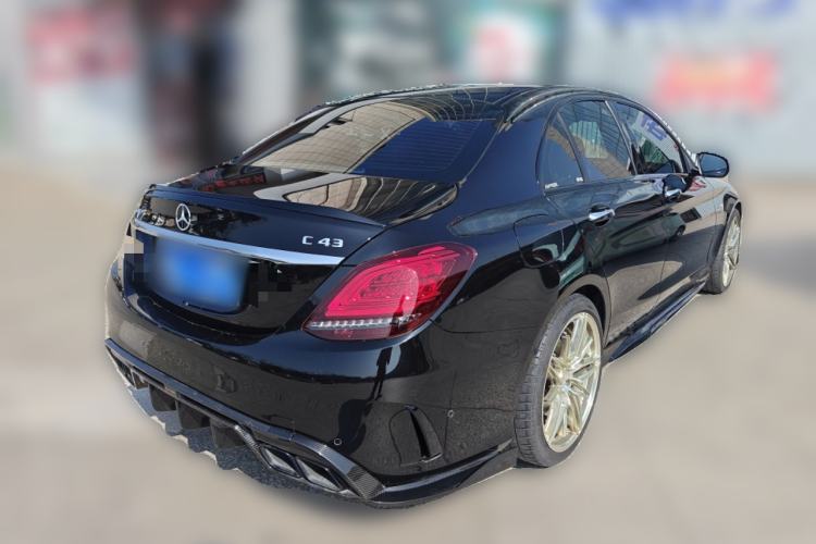 Used Mercedes-Benz C-Class AMG 2021 AMG C 43 4MATIC Rear Right 45 Deg