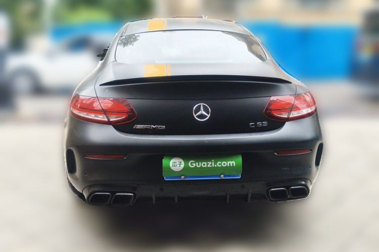 Used Mercedes-Benz C-Class AMG 2021 AMG C 63 Coupe Night Edition Rear