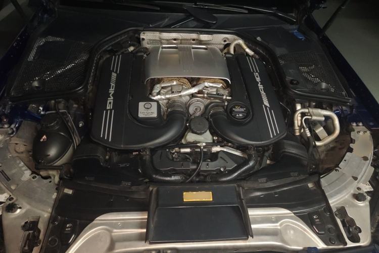 Used Mercedes-Benz C-Class AMG 2021 AMG C 63 Engine Bay