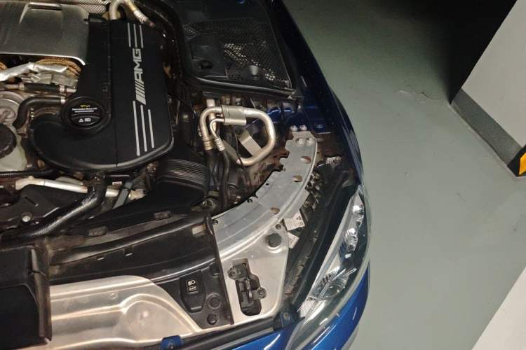 Used Mercedes-Benz C-Class AMG 2021 AMG C 63 Engine Bay Left