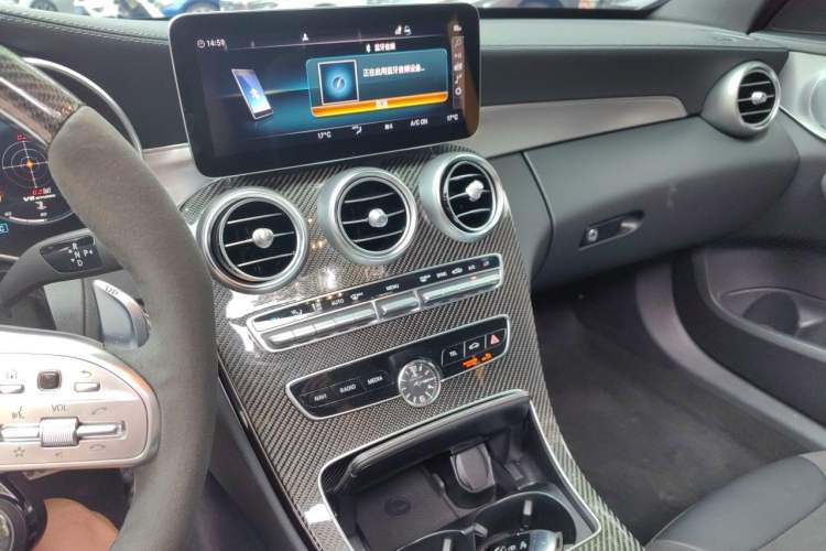 Used Mercedes-Benz C-Class AMG 2021 AMG C 63 Audio And AC Panel