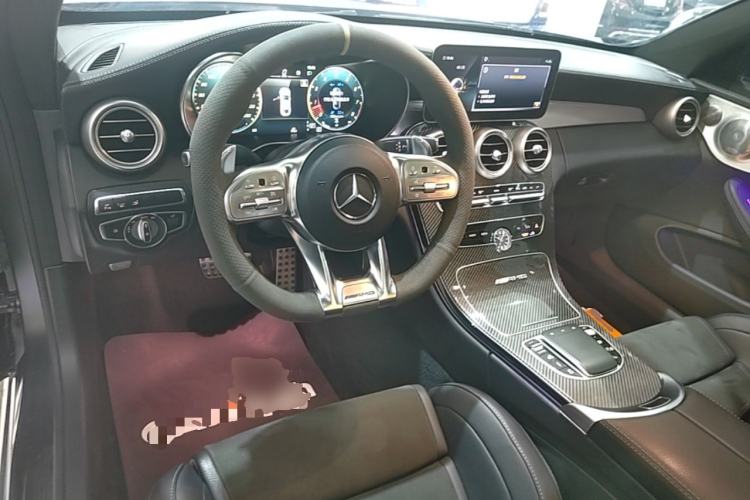 Used Mercedes-Benz C-Class AMG 2021 AMG C 63 Coupe Center Console