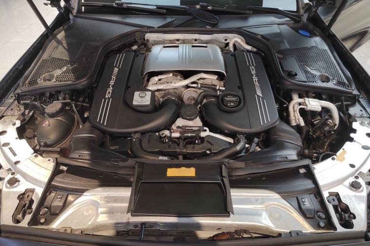 Used Mercedes-Benz C-Class AMG 2021 AMG C 63 Coupe Engine Bay
