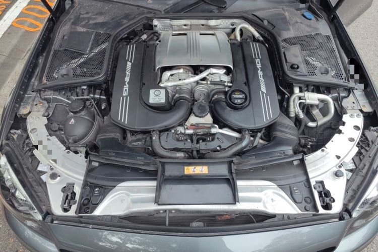 Used Mercedes-Benz C-Class AMG 2021 AMG C 63 Engine Bay