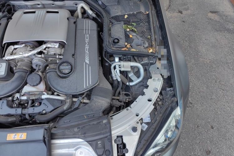 Used Mercedes-Benz C-Class AMG 2021 AMG C 63 Coupe Engine Bay Left