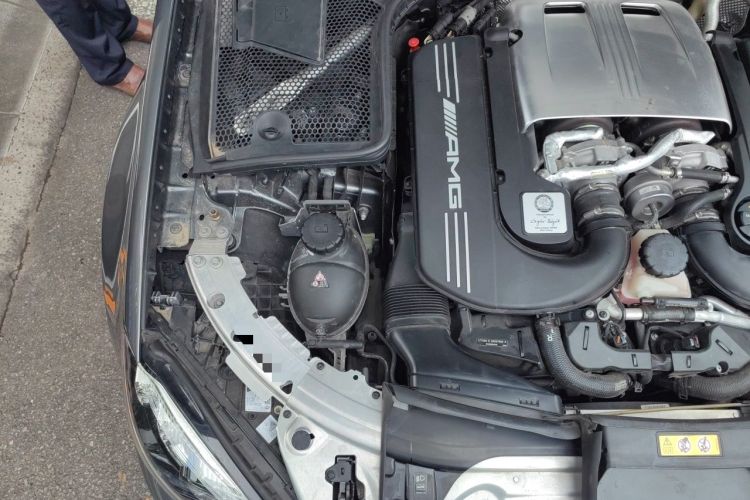 Used Mercedes-Benz C-Class AMG 2021 AMG C 63 Engine Bay Right