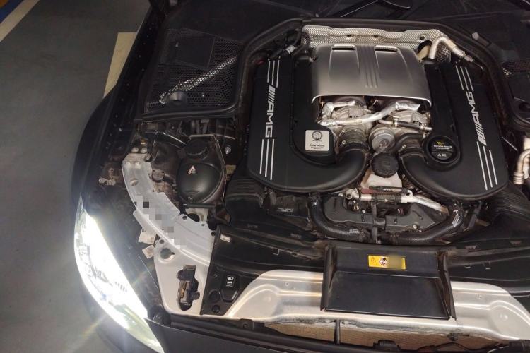 Used Mercedes-Benz C-Class AMG 2021 AMG C 63 Coupe Night Edition Engine Bay Right
