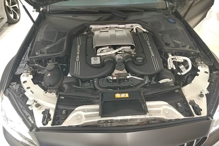 Used Mercedes-Benz C-Class AMG 2021 AMG C 63 Coupe Engine Bay