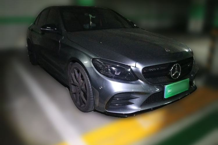 Used Mercedes-Benz C-Class AMG 2021 AMG C 43 4MATIC Front Right 45 Deg
