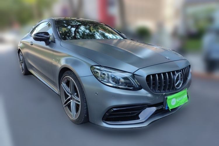 Used Mercedes-Benz C-Class AMG 2021 AMG C 63 Coupe Front Right 45 Deg