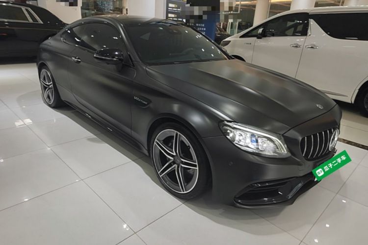 Used Mercedes-Benz C-Class AMG 2021 AMG C 63 Coupe Front Right 45 Deg