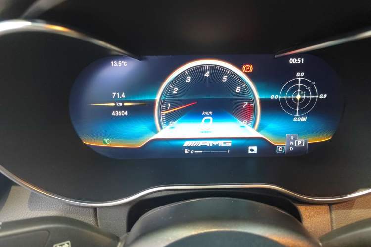 Used Mercedes-Benz C-Class AMG 2021 AMG C 63 Coupe Instrument Cluster