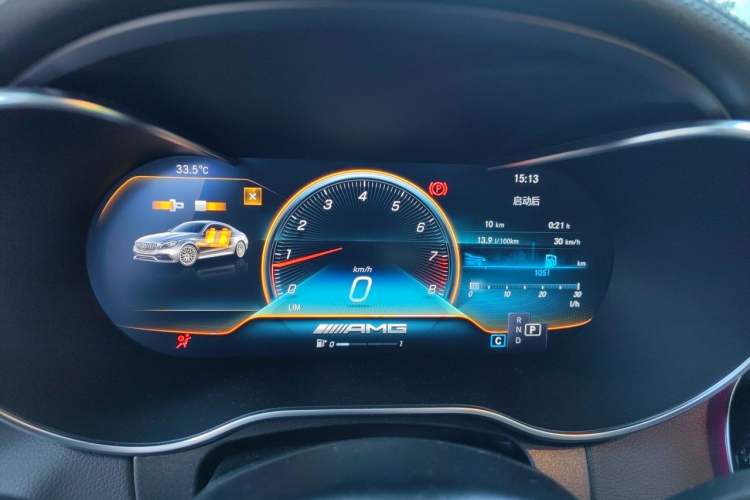 Used Mercedes-Benz C-Class AMG 2021 AMG C 63 Coupe Instrument Cluster