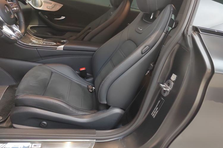 Used Mercedes-Benz C-Class AMG 2021 AMG C 63 Coupe Left Front Seat