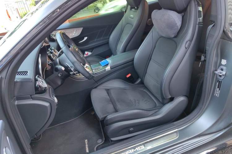 Used Mercedes-Benz C-Class AMG 2021 AMG C 63 Coupe Left Front Seat