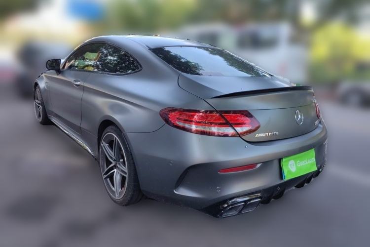 Used Mercedes-Benz C-Class AMG 2021 AMG C 63 Coupe Rear Left 45 Deg