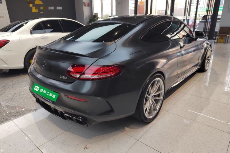 Used Mercedes-Benz C-Class AMG 2021 AMG C 63 Coupe Rear Right 45 Deg
