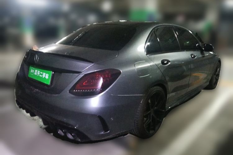 Used Mercedes-Benz C-Class AMG 2021 AMG C 43 4MATIC Rear Right 45 Deg