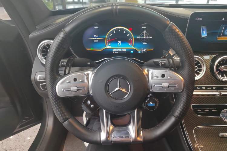 Used Mercedes-Benz C-Class AMG 2021 AMG C 63 Coupe Steering Wheel