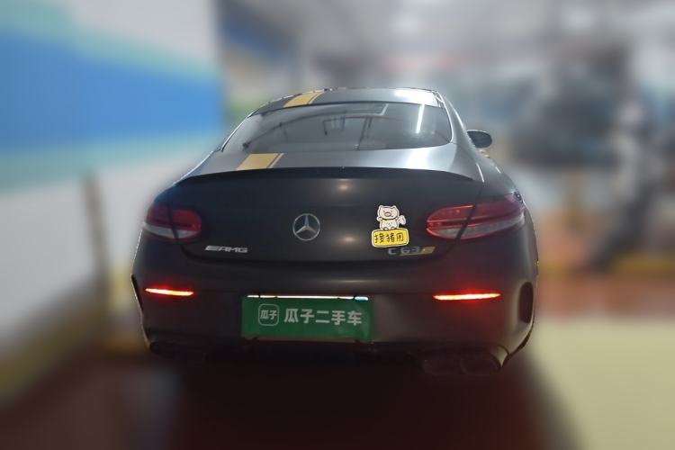 Used Mercedes-Benz C-Class AMG 2021 AMG C 63 Coupe Night Edition Rear