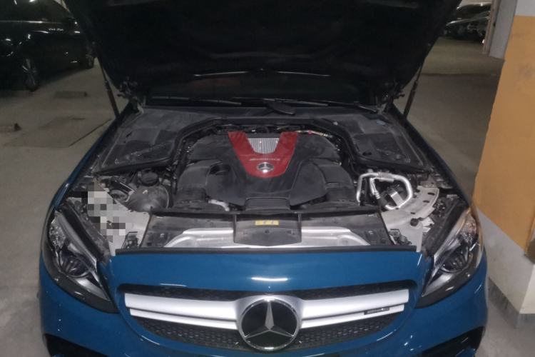 Used Mercedes-Benz C-Class AMG 2023 AMG C 43 4MATIC Coupe Engine Bay