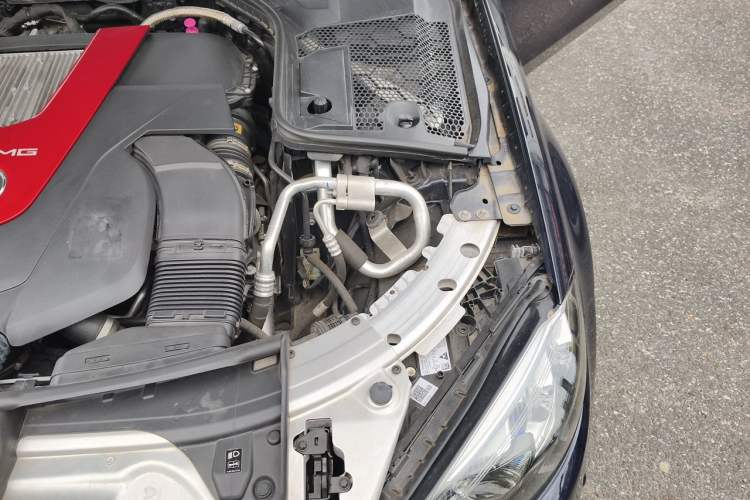 Used Mercedes-Benz C-Class AMG 2023 AMG C 43 4MATIC Coupe Engine Bay Left