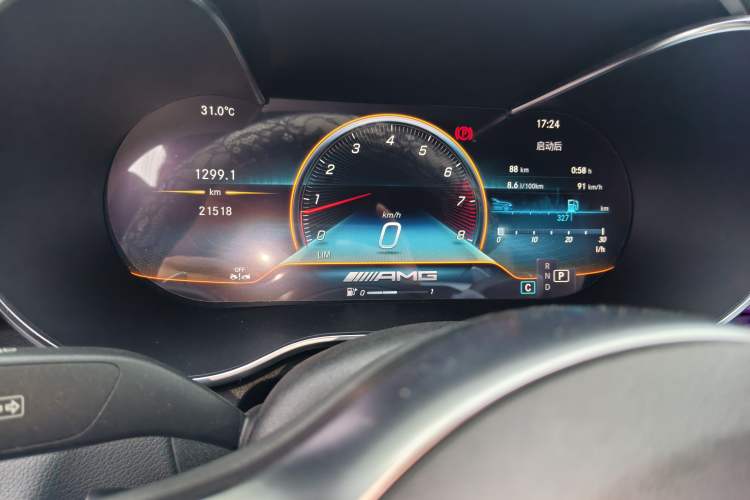Used Mercedes-Benz C-Class AMG 2023 AMG C 43 4MATIC Coupe Instrument Cluster