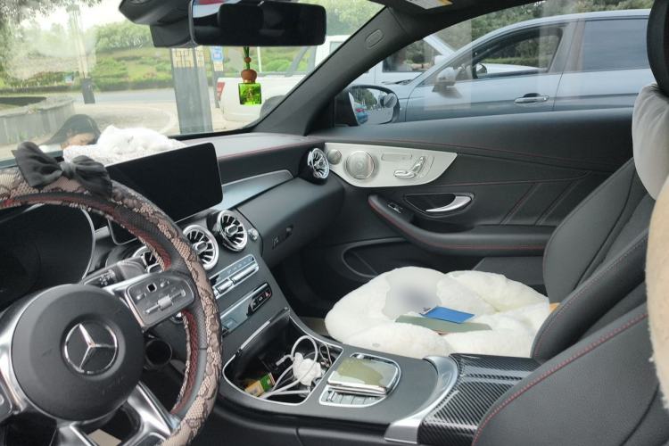 Used Mercedes-Benz C-Class AMG 2023 AMG C 43 4MATIC Coupe Left Rear Seat
