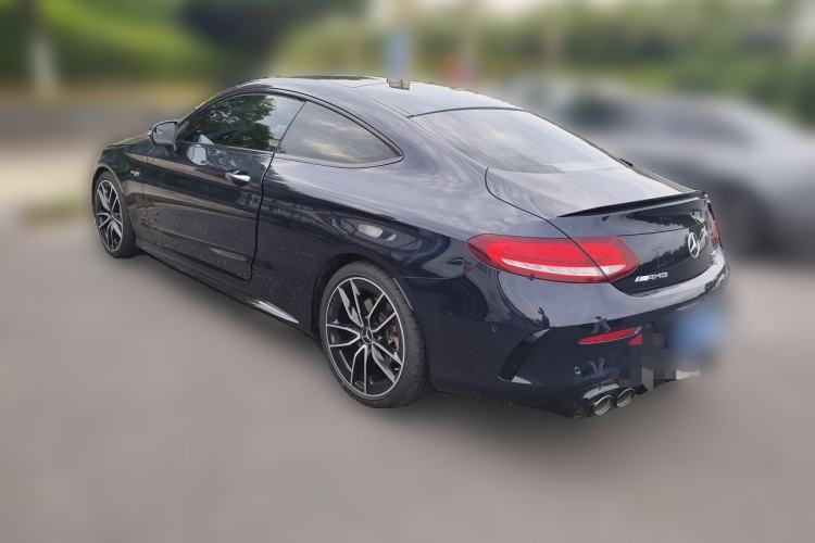 Used Mercedes-Benz C-Class AMG 2023 AMG C 43 4MATIC Coupe Rear Left 45 Deg