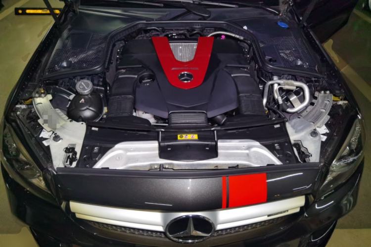 Used Mercedes-Benz C-Class AMG 2023 AMG C 43 4MATIC Coupe Engine Bay