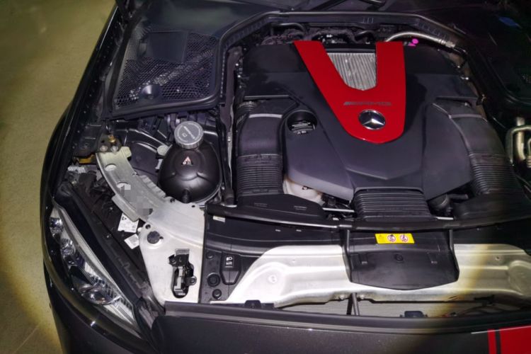 Used Mercedes-Benz C-Class AMG 2023 AMG C 43 4MATIC Coupe Engine Bay Right