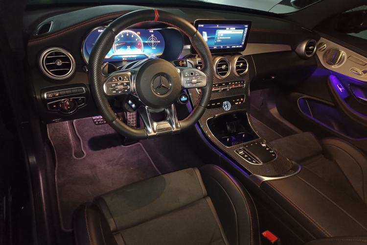 Used Mercedes-Benz C-Class AMG 2023 AMG C 43 4MATIC Coupe Interior 2