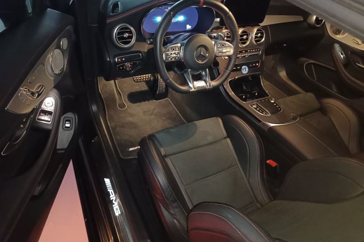 Used Mercedes-Benz C-Class AMG 2023 AMG C 43 4MATIC Coupe Interior 3