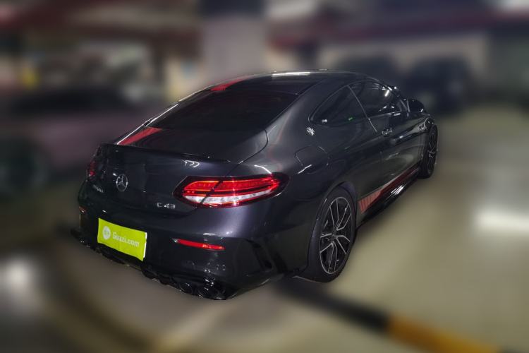 Used Mercedes-Benz C-Class AMG 2023 AMG C 43 4MATIC Coupe Rear Right 45 Deg