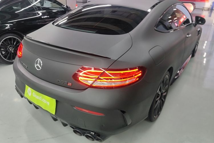 Used Mercedes-Benz C-Class AMG 2023 AMG C 43 4MATIC Coupe Rear Right 45 Deg