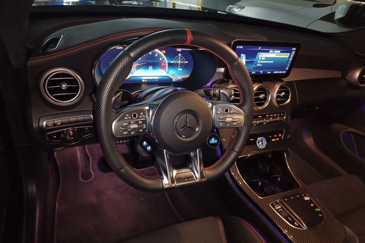Used Mercedes-Benz C-Class AMG 2023 AMG C 43 4MATIC Coupe Steering Wheel