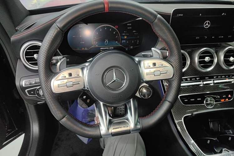 Used Mercedes-Benz C-Class AMG 2023 AMG C 43 4MATIC Coupe Steering Wheel