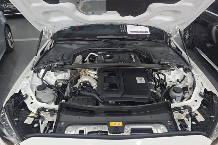 Used Mercedes-Benz C-Class AMG 2023 AMG C 43 4MATIC Estate Special Edition Engine Bay
