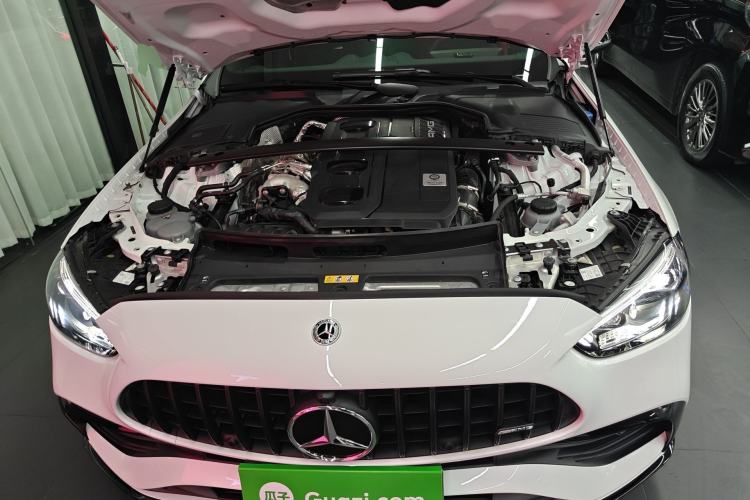 Used Mercedes-Benz C-Class AMG 2023 AMG C 43 4MATIC Estate Special Edition Engine Bay