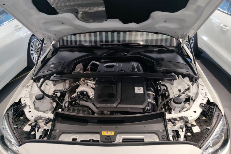 Used Mercedes-Benz C-Class AMG 2023 AMG C 43 4MATIC Estate Special Edition Engine Bay