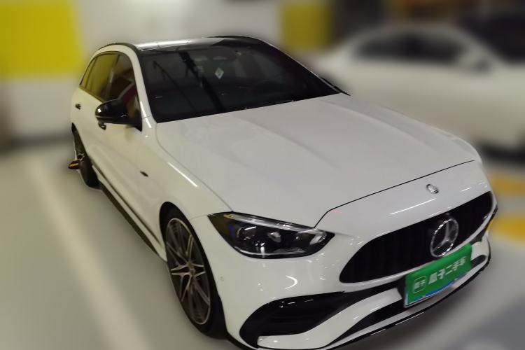 Used Mercedes-Benz C-Class AMG 2023 AMG C 43 4MATIC Estate Special Edition Front Right 45 Deg