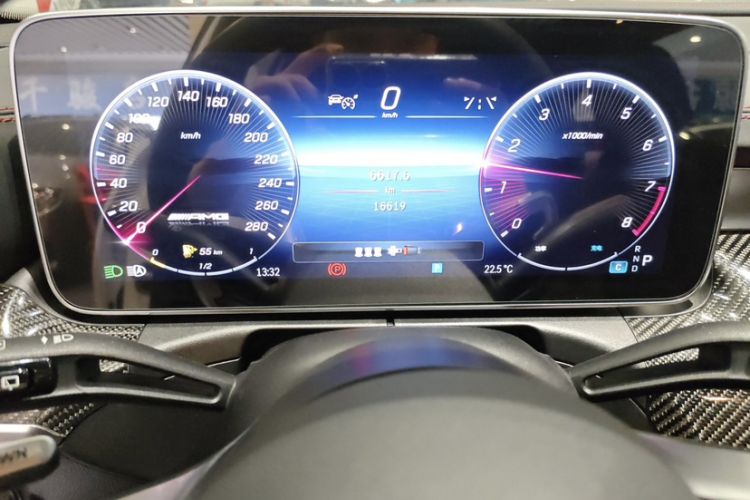Used Mercedes-Benz C-Class AMG 2023 AMG C 43 4MATIC Estate Special Edition Odometer Close Up