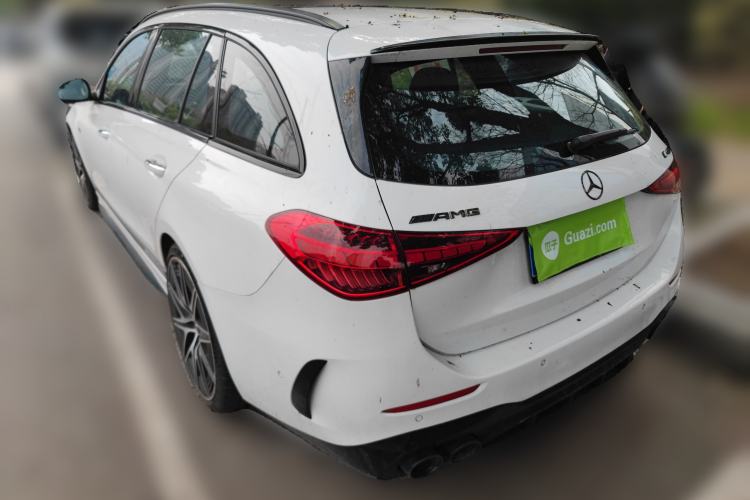 Used Mercedes-Benz C-Class AMG 2023 AMG C 43 4MATIC Estate Special Edition Rear Left 45 Deg