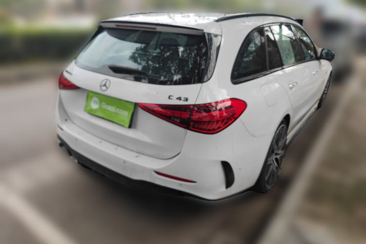Used Mercedes-Benz C-Class AMG 2023 AMG C 43 4MATIC Estate Special Edition Rear Right 45 Deg