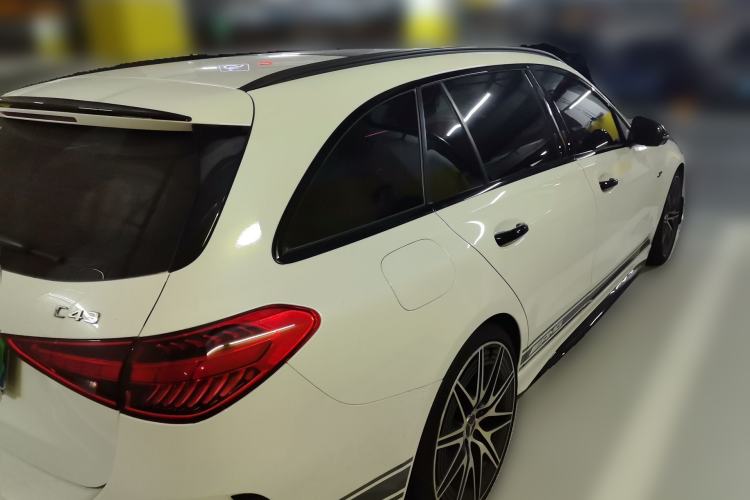 Used Mercedes-Benz C-Class AMG 2023 AMG C 43 4MATIC Estate Special Edition Rear Right 45 Deg