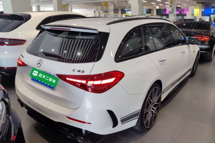 Used Mercedes-Benz C-Class AMG 2023 AMG C 43 4MATIC Estate Special Edition Rear Right 45 Deg